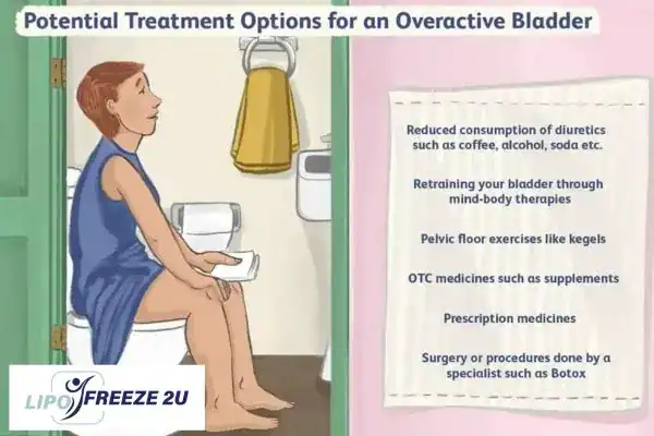 image of woman on toilet because of an overactive bladder Waltham Forest