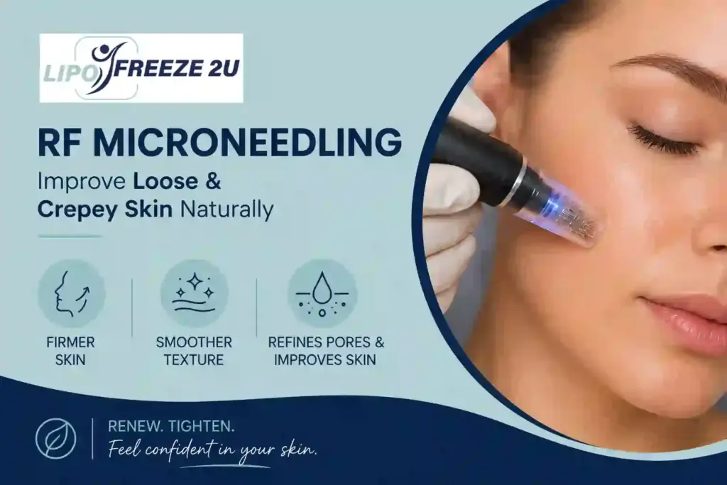Can RF Microneedling Help Improve Loose and Crepey Skin Waltham Forest?